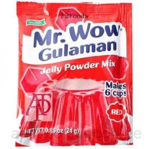 Mr. Wow Gulaman - Jelly Powder Mix - Red