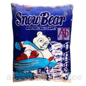 SnowBear - menthol ball candy