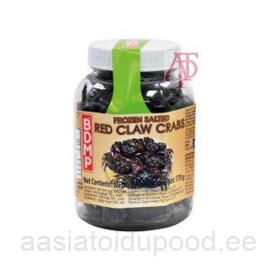 Salted Red Claw Crab (frozen), 170g