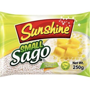 Sunshine Tapioca Pearl White Sago (small) 250g