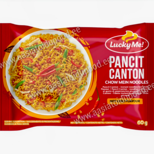Lucky Me Instant Noodles Pancit Canton HOT CHILI Flavor 60G