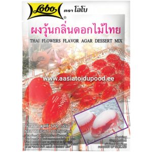 Agar Dessert Mix Thai Flowers Flavour Lobo 115 G