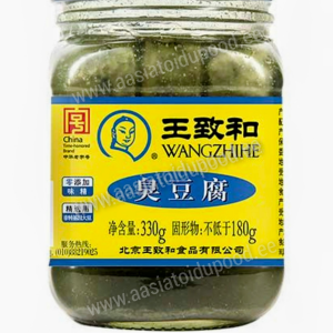 WANG ZHI HE  Bean Curd Fermented Stinky Tofu 330G
