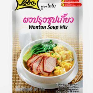 Soup Mix Wonton Wenchou Style Lobo 40G