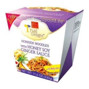 THAI DELIGHT Honey Soy Ginger Hokkien Noodles 330g