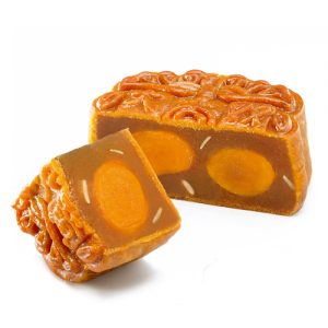 JIN XUAN BAO Mooncake Lotus Seed Paste 2 Yolks (138g)