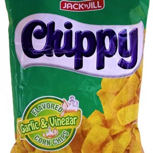 J&J CHIPPY Corn Chips Garlic & Vinegar 108G