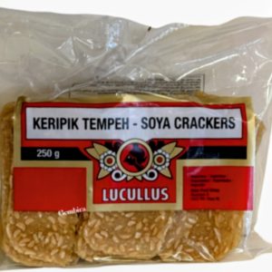 Lucullus Kripik Tempeh Soy Crackers (250g)