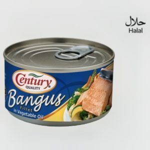 Century Tuna Milkfish Fillet in Vegetable Oil 184g 